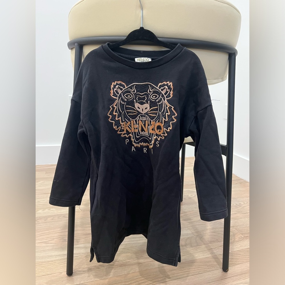 Kenzo girls dress. Size 5 black